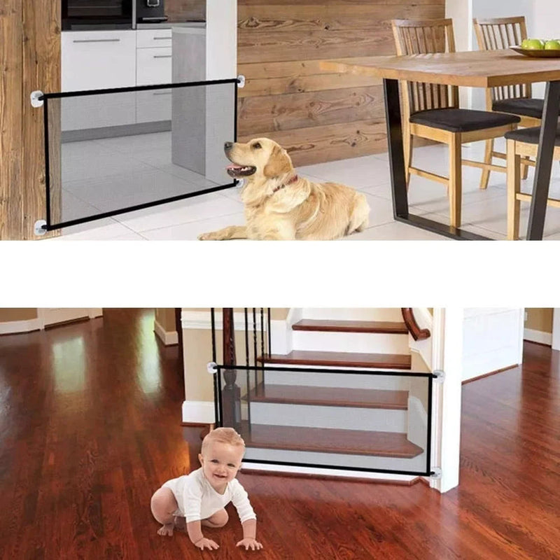 Tela de Segurança Portátil para Pets/Crianças - Instalação sem Furos